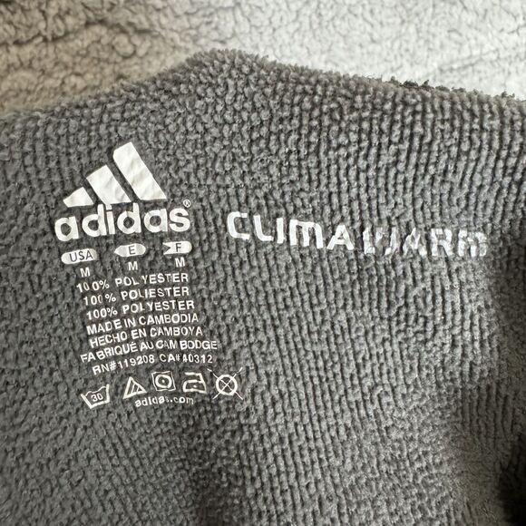 Adidas Indiana‎ Hoosiers Sweatpants Mens M Grey Fleece Drawstring - Picture 9 of 10